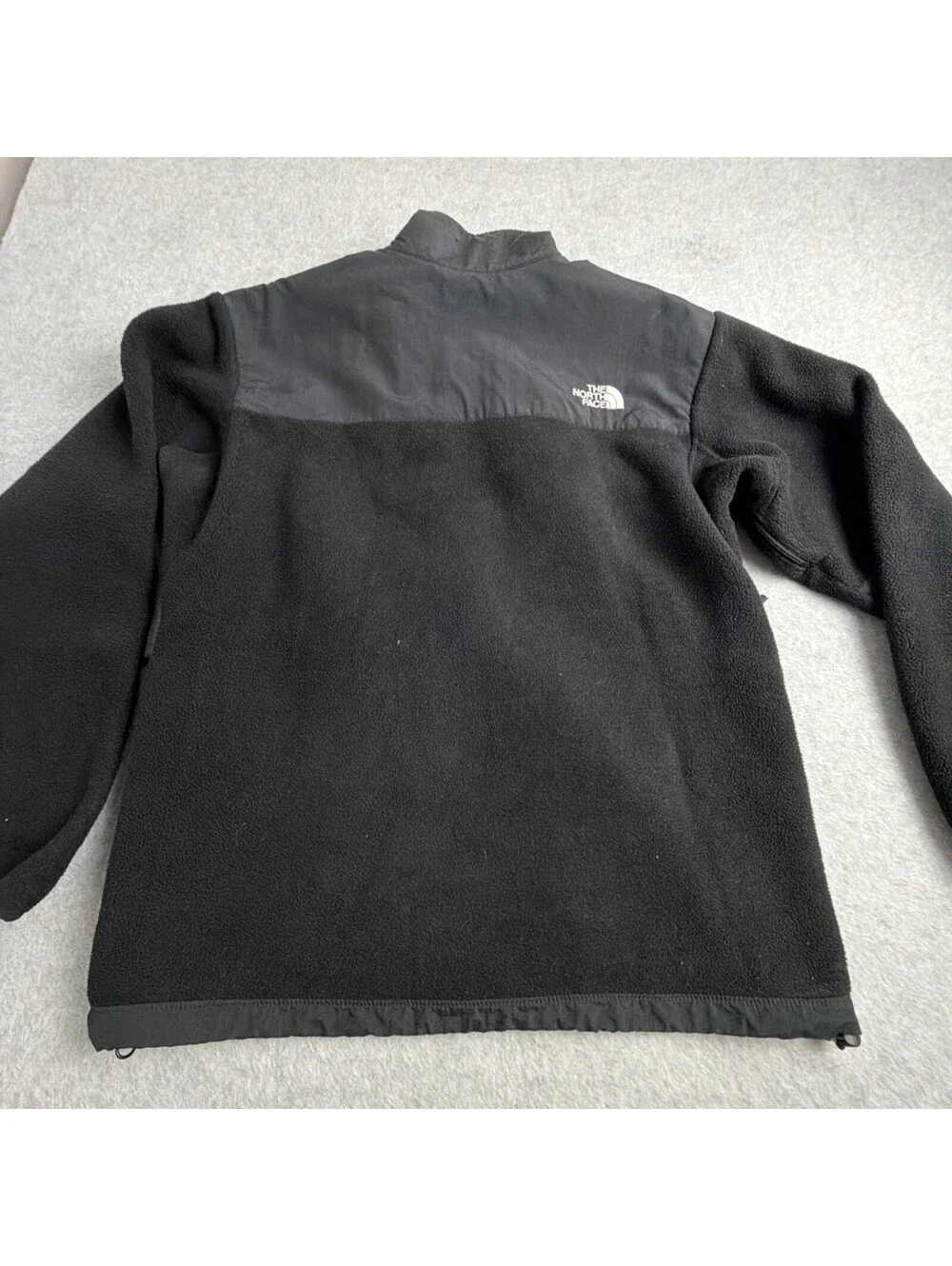 The North Face Denali Jacket Men Small Black Full Zip Fleece Vented Polartec